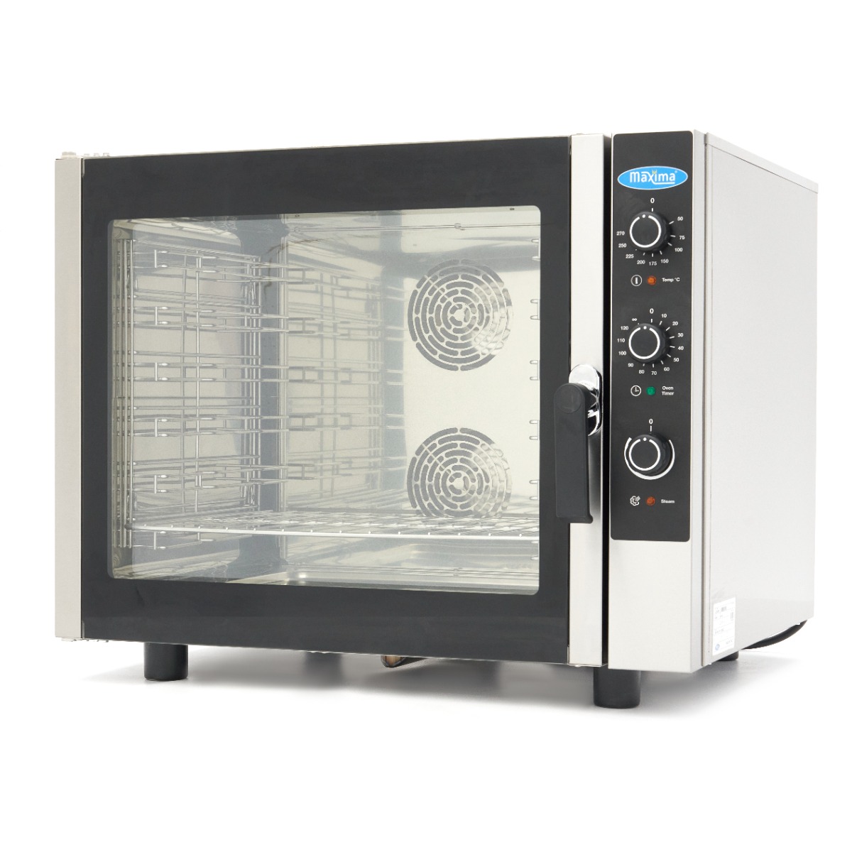 Maxima combi steam oven, fits 6 trays 1/1 GN, analogue, 400 volt
