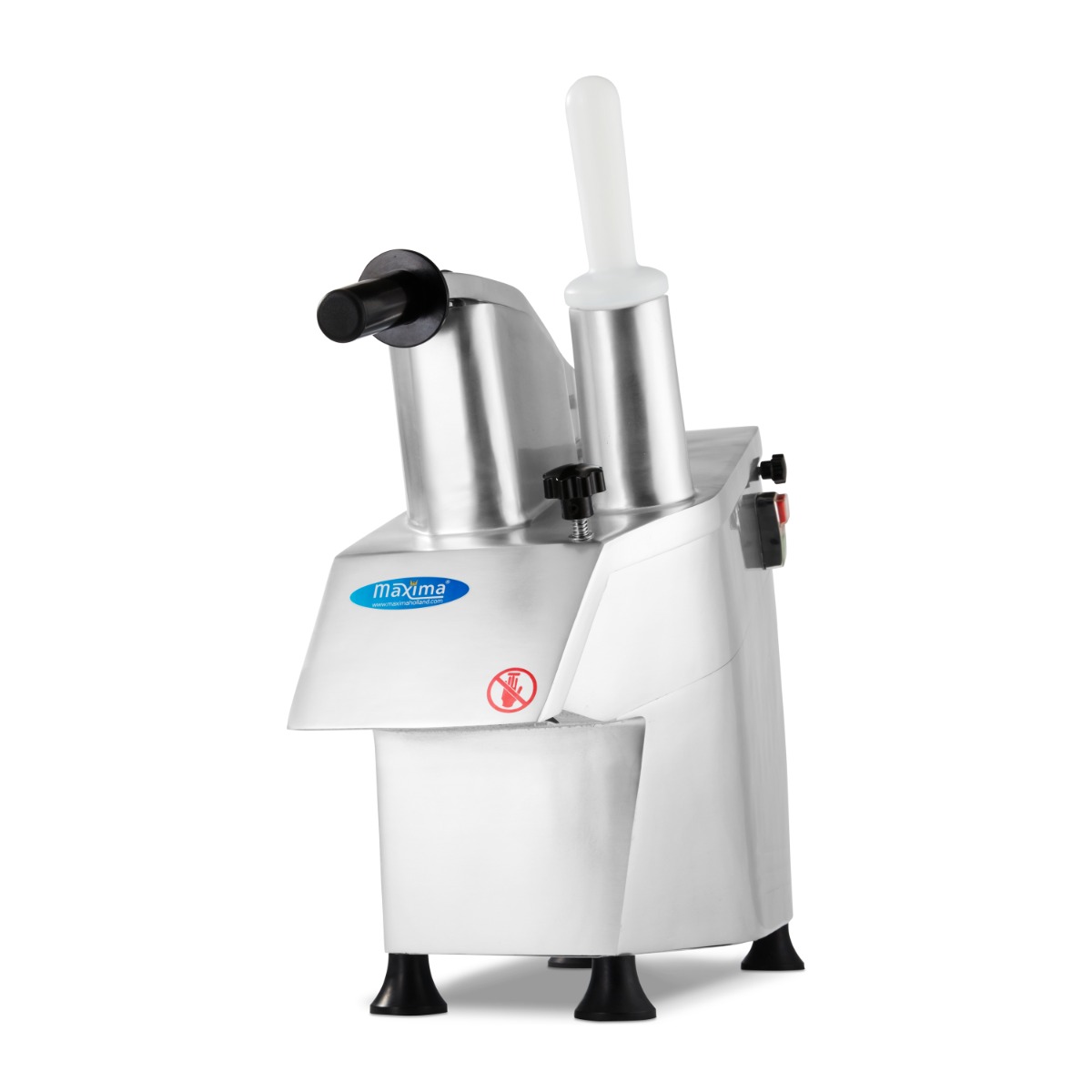 Maxima vegetable slicer, up to 450 kg per hour, with 5 cutting disks