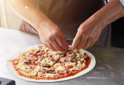 Pizza and kebab